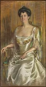 Lady with Fan by Alice Pike Barney