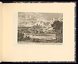 L’ESCURIAL by Gabriel Perelle, French, 1604–1677