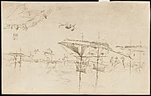 Lagoon-Noon by James McNeill Whistler (1834-1903)