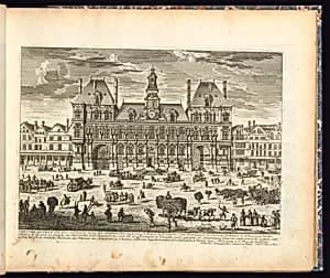 L’HOSTEL DE VILLE by Gabriel Perelle, French, 1604–1677
