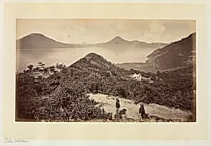 Lake Amatitlán, Guatemala by Eadweard Muybridge