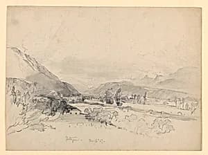 Landscape, Bautzen, Germany by William Trost Richards, American, 1833–1905