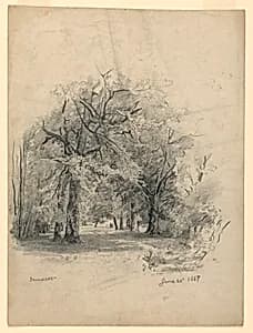 Landscape, Darmstadt, Germany by William Trost Richards, American, 1833–1905