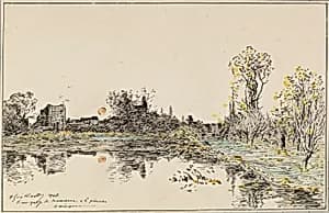 Landscape by Jean Baptiste Antoine Guillemet, French