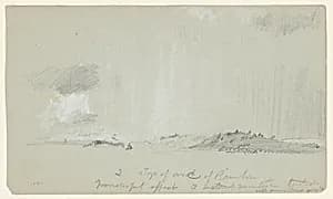 Landscape with Rain by Frederic Edwin Church, American, 1826–1900