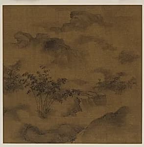 Landscapes with Bamboo by Formerly attributed to Guan Daosheng (1262-1319)