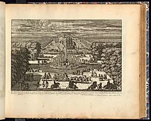 LE BASSIN D’APOLLON by Adam Perelle, French, 1638 – 1695