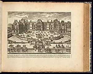 LE CHASTEAU DE MEUDON by Adam Perelle, French, 1638 – 1695