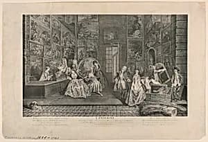 L'Enseigne de Gersaint by Pierre-Alexandre Aveline, French, 1702–1760