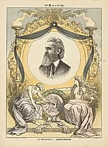 Leopold Damrosch by Frederich Graetz, c. 1840 - c. 1913