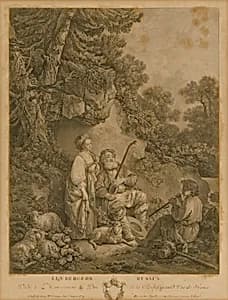 Les Bergers Russes by Jean Baptiste Tillard, French