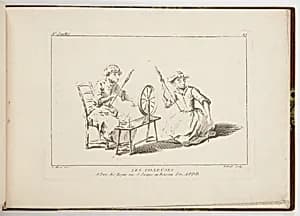 LES FILLEUSES by Christophe Huet, French, 1695 – 1759
