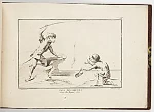 LES PESCHEURS by Christophe Huet, French, 1695 – 1759