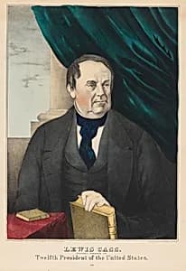 Lewis Cass by Dwight Needham, active 1848 - 1850