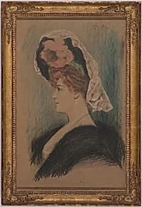 Lillian Russell by Adolfo Müller-Ury, 29 Mar 1862 - 7 Jul 1947