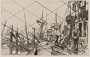 Limehouse by James McNeill Whistler (1834-1903)