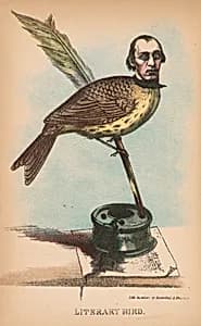Literary Bird by Max Rosenthal, 23 Nov 1833 - 8 Aug 1918
