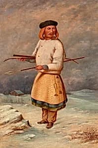 Lithuanian Man by Antonion Zeno Shindler, 1813 Bulgaria-died Washington, DC 1899