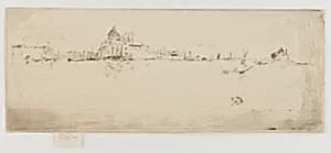Little Salute by James McNeill Whistler (1834-1903)