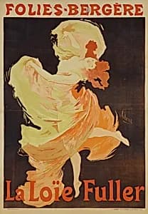 Loie Fuller by Jules Cheret, 1836 - 1932