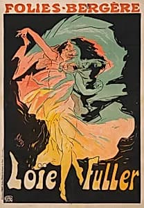 Loie Fuller by Jules Cheret, 1836 - 1932