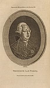 Lord Frederick North by Robert Pollard, 1755 - 1838