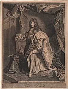 Portrait of Pierre Drevet, 20 Jul 1663 - 1738