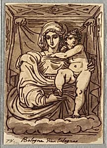 Madonna and Child by Felice Giani, Italian, 1758–1823