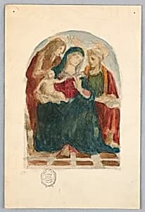 Madonna and Child by Francis Augustus Lathrop, (American, 1849–1909)