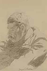 Man Resting by Joseph Stella