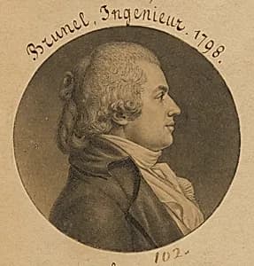 Marc Brunel by Charles Balthazar Julien Févret de Saint-Mémin, 12 Mar 1770 - 23 Jun 1852