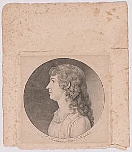 Maria Jay by Charles Balthazar Julien Févret de Saint-Mémin, 12 Mar 1770 - 23 Jun 1852