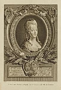 Marie Antoinette by Dupin le Jeune, French