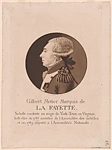 Marquis De Lafayette by Edward Gosselin, 1850 - 1950?