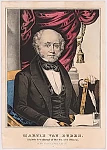 Martin Van Buren by Nathaniel Currier, 27 Mar 1813 - 20 Nov 1888