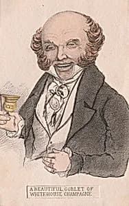 Portrait of David Claypoole Johnston, Mar 1799 - 8 Nov 1865