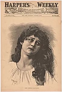 Mary Anderson by Charles Baude, 1853 - 1935