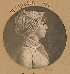 Mary Barr Ricketts by Charles Balthazar Julien Févret de Saint-Mémin, 12 Mar 1770 - 23 Jun 1852