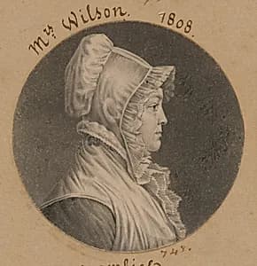 Mary Fleming Lewis by Charles Balthazar Julien Févret de Saint-Mémin, 12 Mar 1770 - 23 Jun 1852