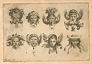 Mascarons by Unknown