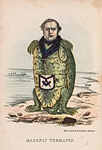 Masonic Terrapin by Max Rosenthal, 23 Nov 1833 - 8 Aug 1918