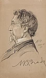 Mathew B. Brady by James Edward Kelly
