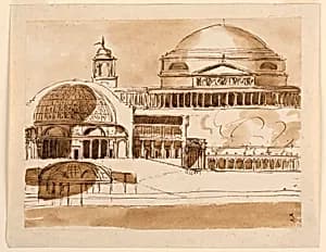 Mausoleum by Giuseppe Barberi, Italian, 1746–1809