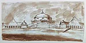 Mausoleum by Giuseppe Barberi, Italian, 1746–1809