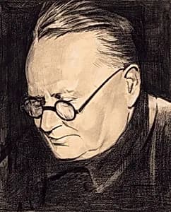 Maxim Litvinov by Samuel Johnson Woolf, 12 Feb 1880 - 3 Dec 1948