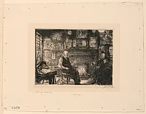 McSorley's Back Room by John French Sloan, American, 1871 – 1951