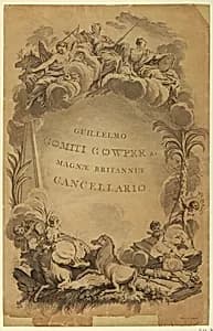 Memorial to William Earl Cowper by François Boucher, French, 1703–1770