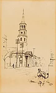 Michael's Church by Ernest C. Peixotto