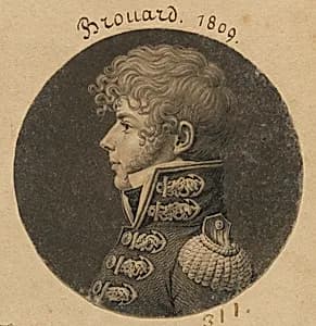 Michel Angelique Brouard by Charles Balthazar Julien Févret de Saint-Mémin, 12 Mar 1770 - 23 Jun 1852