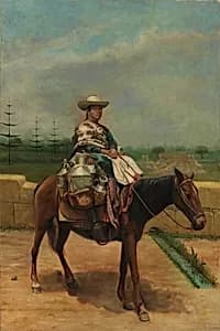 Milk Woman by Unidentified (South American?)
